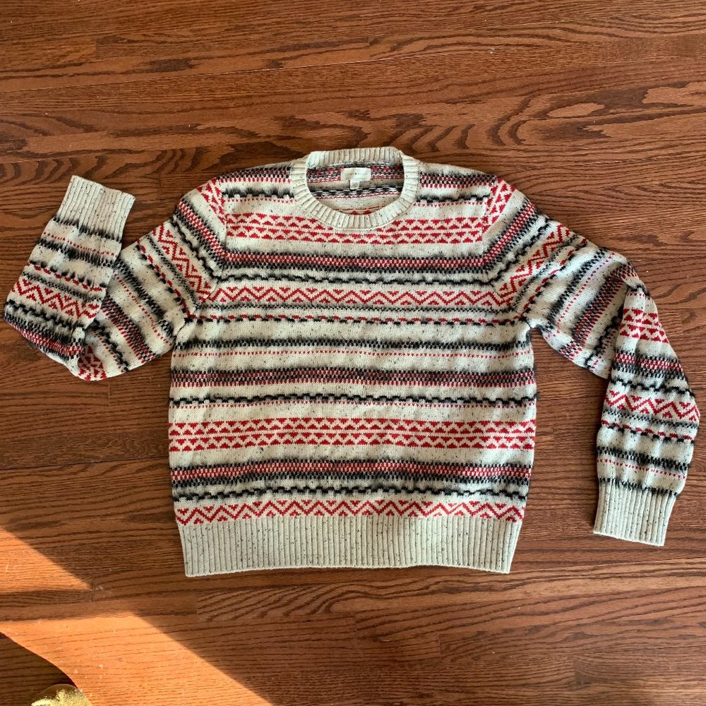 Lucky Fair Isle XL wool blend